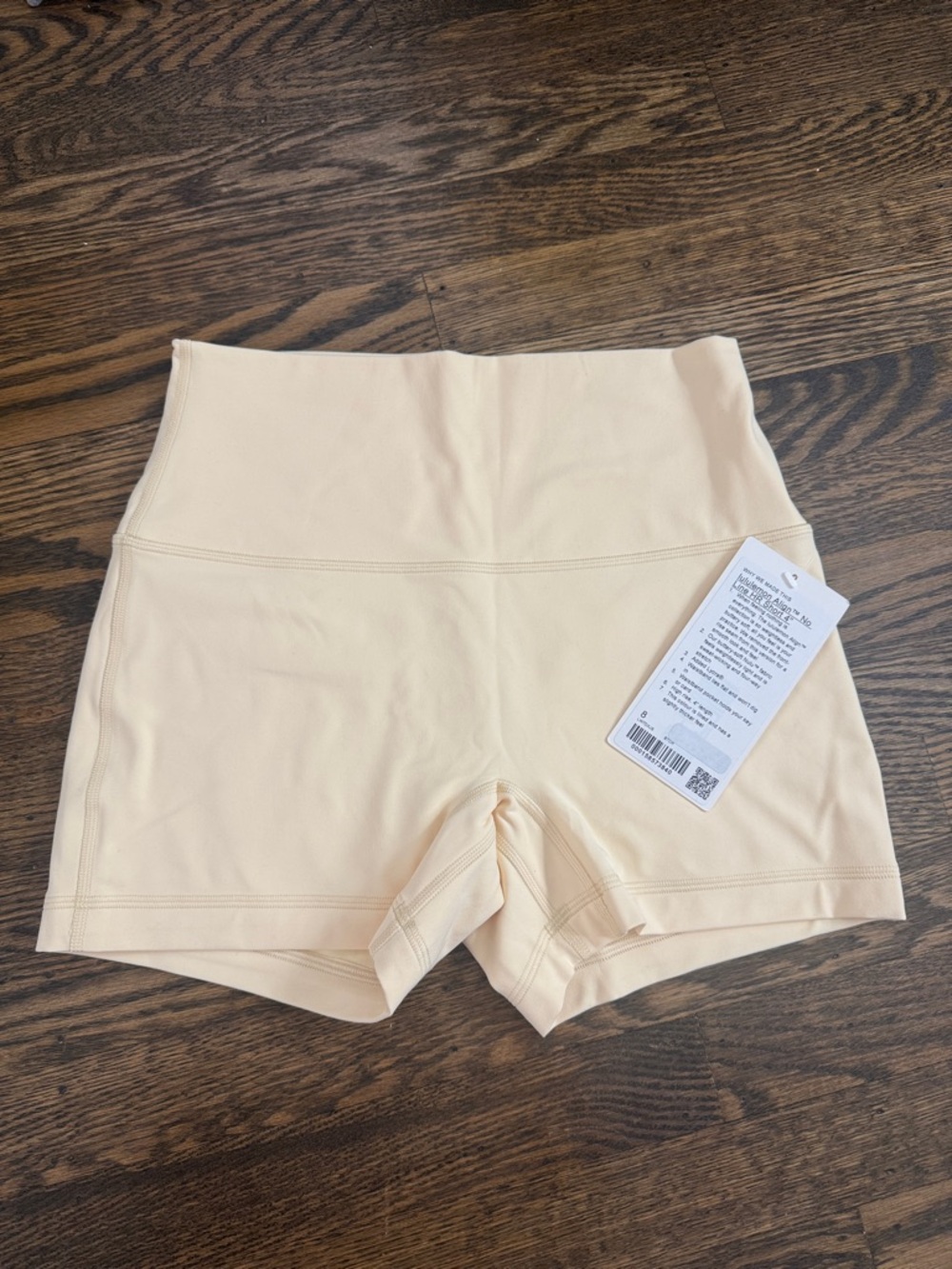 NWT Lululemon Align Buttercream Shorts